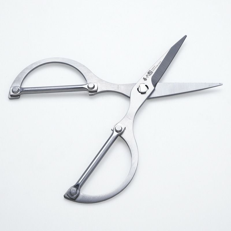善六オールステンレス キッチンハサミ