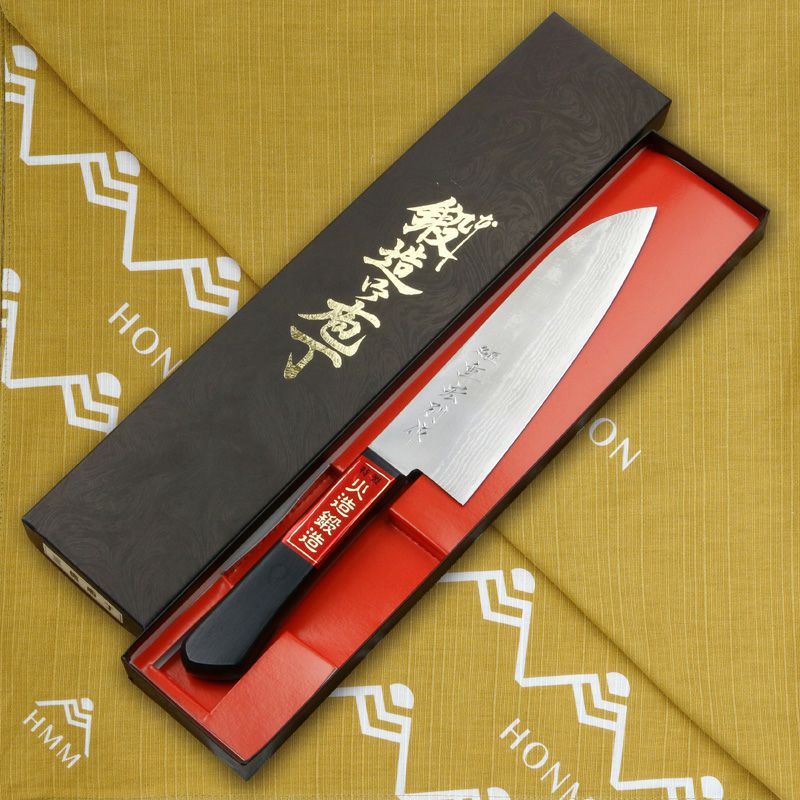 重宏別作 V金10号ステンレス積層 三徳包丁本体