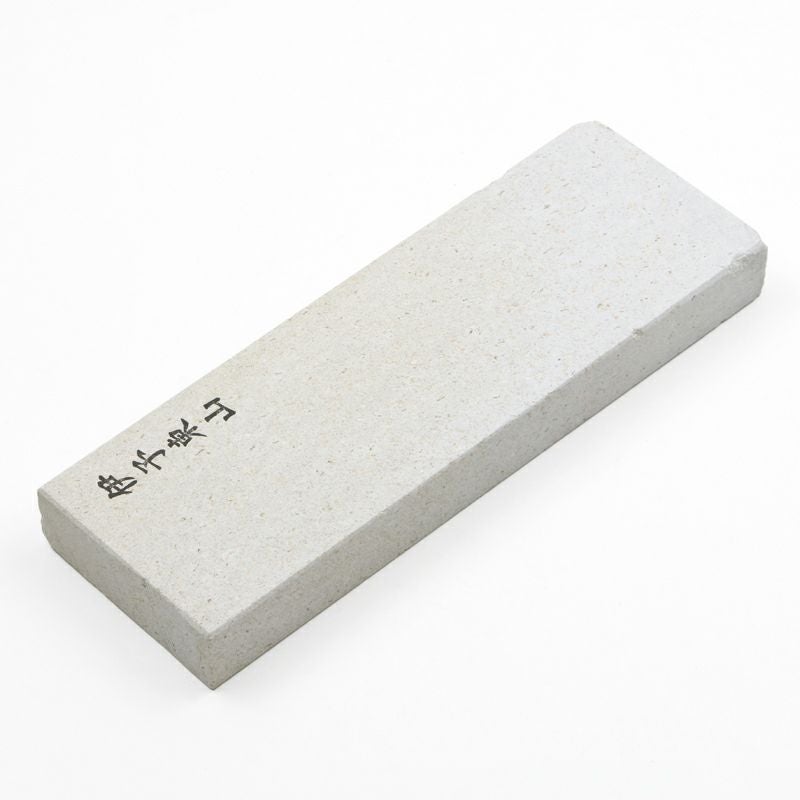 愛媛天然砥石 伊予東山2 中仕上げ用砥石 全体逆さ