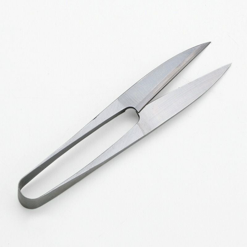 水月 握り鋏 105mm 反り刃 手打ち鍛造品