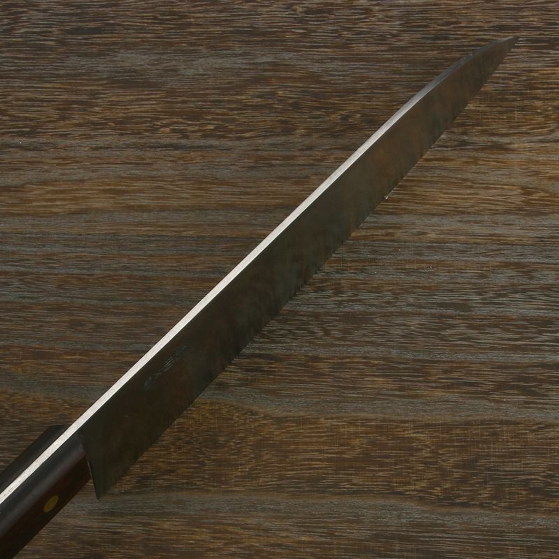 源 助久 牛刀 270mm 巾広 SK鋼 ローズ柄