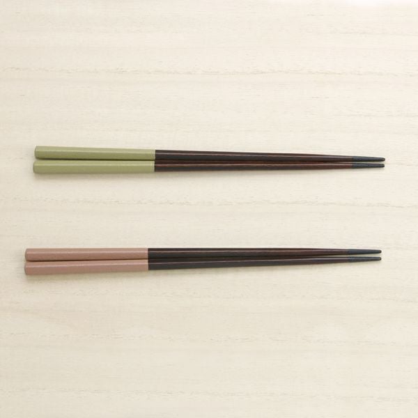 えちぜん箸 夫婦箸 五角箸先乾漆