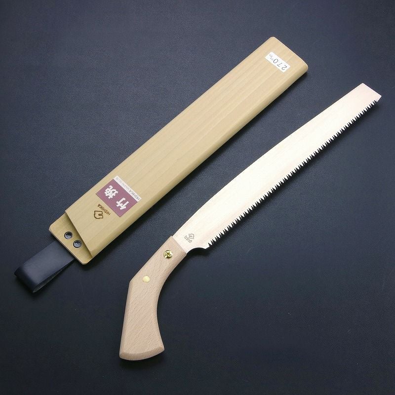ヒシカ印 替刃式 竹挽鋸 270mm 生竹伐採用 鞘付き | 厳選 刃物 道具の