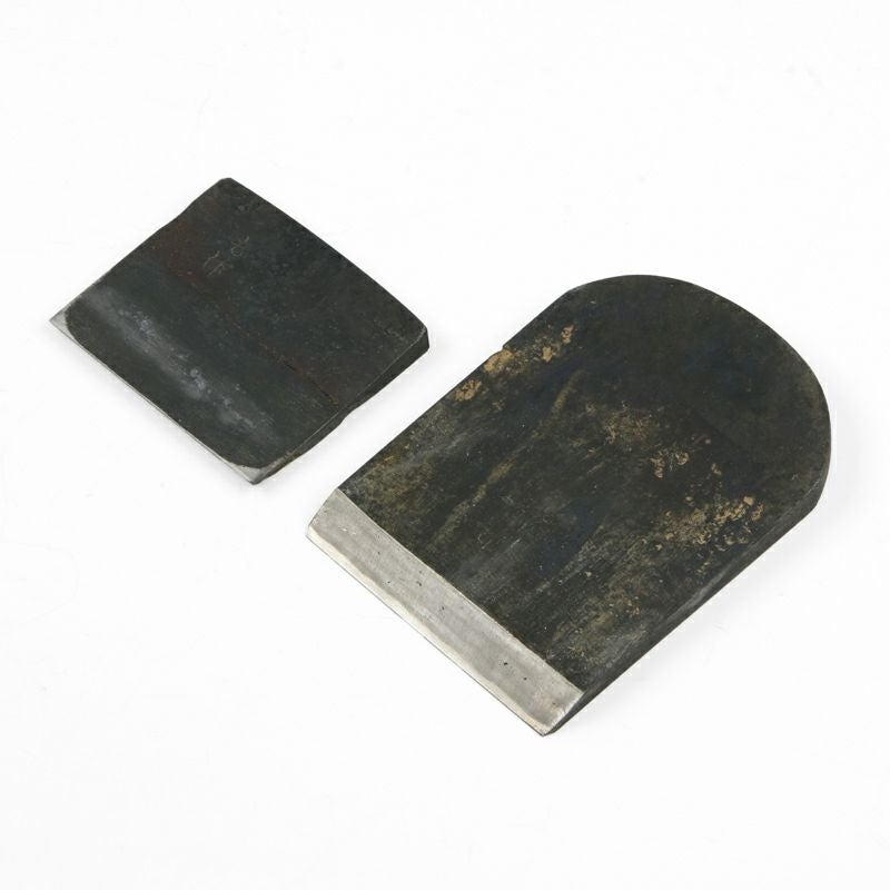 も作 大鉋 二寸 白樫尺台 二枚鉋 鉋身裏