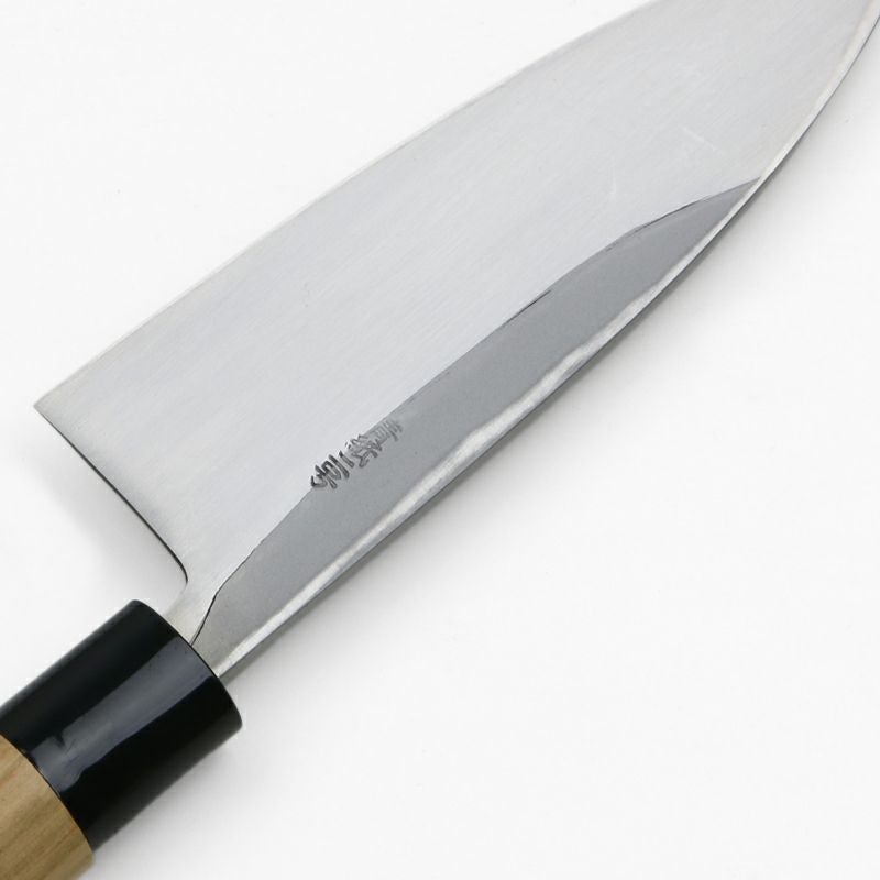 出刃包丁 片刃 150mm 青紙2号 鋼付 桜柄