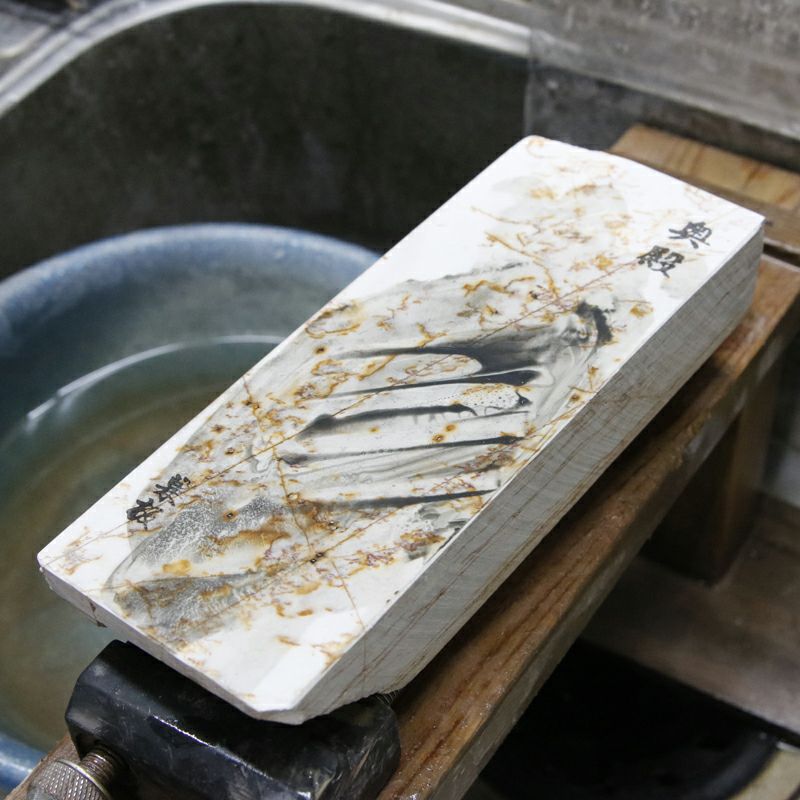 京都 天然砥石 奥殿 巣板10 砥ぎ汁