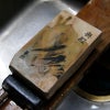 京都 天然砥石 奥殿 巣板4 仕上げ砥石 砥ぎ汁