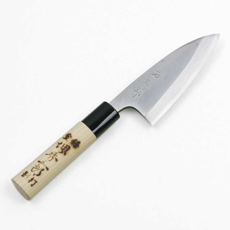 堺秀三郎 小出刃包丁 片刃 105mm 霞研ぎ | 厳選 刃物 道具の専門店