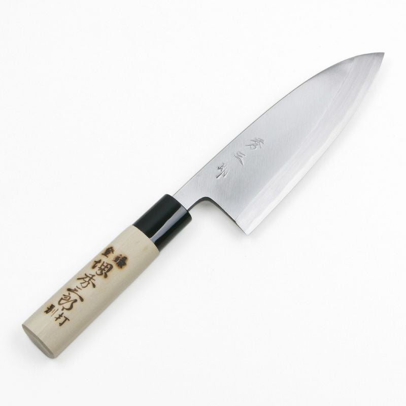 堺秀三郎 出刃包丁 片刃 150mm 霞研ぎ | 厳選 刃物 道具の専門店