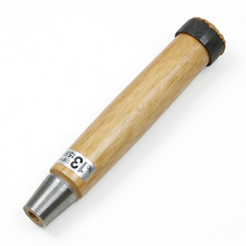 スーパーハンドル  No.13 叩き鑿 交換用 木柄 口金外径15.6mm