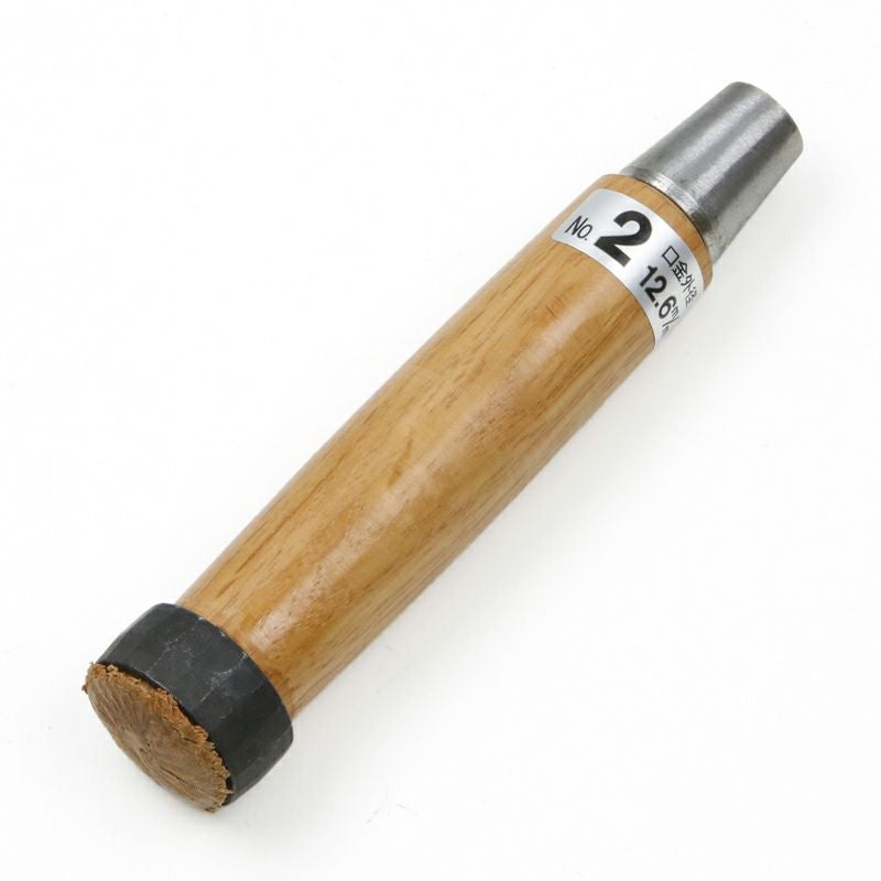 スーパーハンドル  No.2 追入鑿 交換用 木柄 口金外径12.6mm