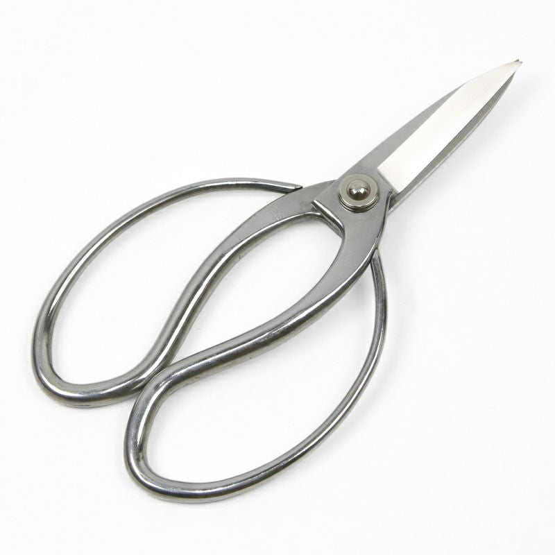 植木鋏 大久保型 195mm 刃長 ステンレス製 カシメ止め 一般向け 全体