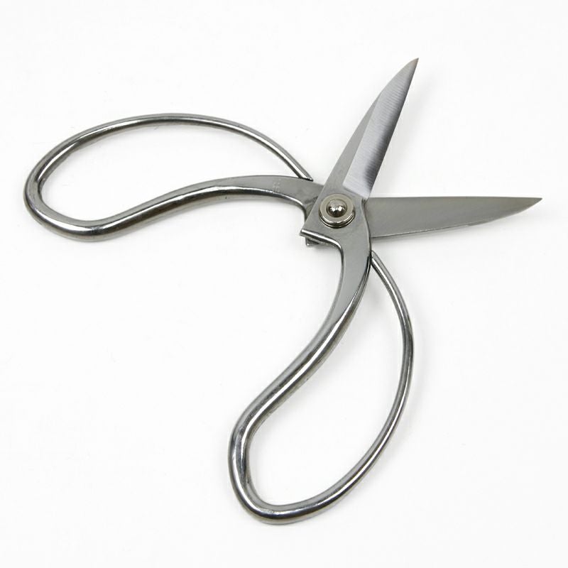 植木鋏 大久保型 195mm 刃長 ステンレス製 カシメ止め 一般向け 開き