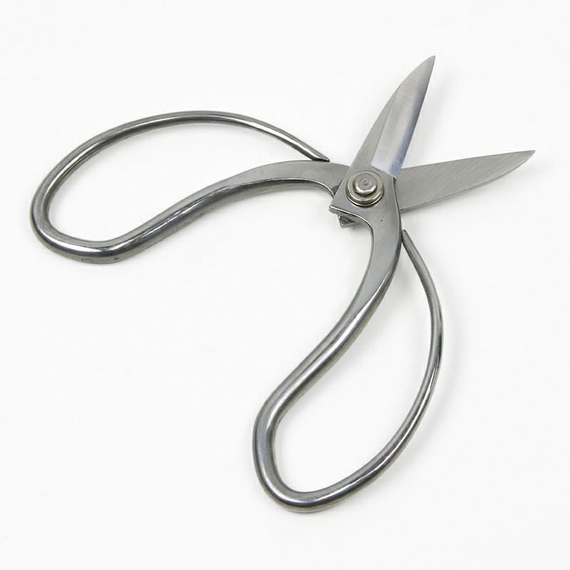 植木鋏 大久保型 180mm ステンレス製 カシメ止め 一般向け 開き