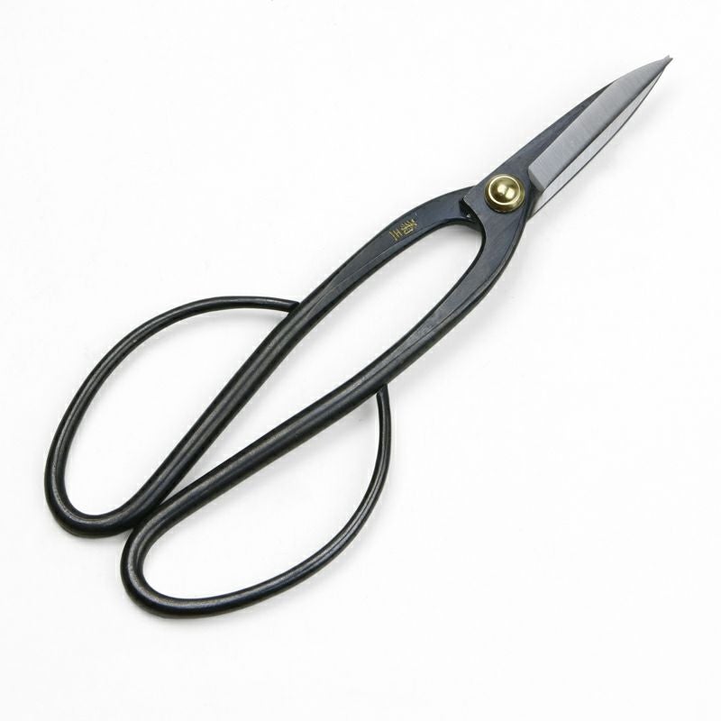 菊王 足長盆栽鋏 210mm 全体