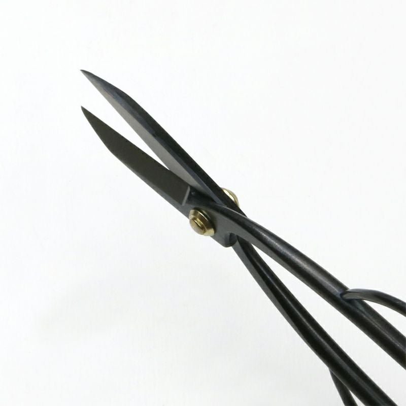 菊王 足長盆栽鋏 210mm 動刃