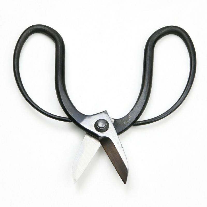 菊王 華道鋏 古流鋏 165mm 開き逆さ