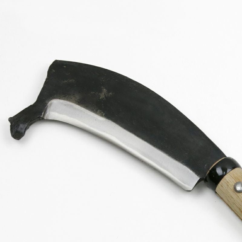 とび付き越前鉈 100匁 片刃 左利き用 規格外品 刃先