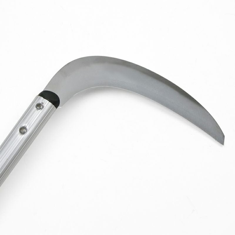 刈払鎌 195mm ステンレス製 ステンレスパイプ柄 刃先裏