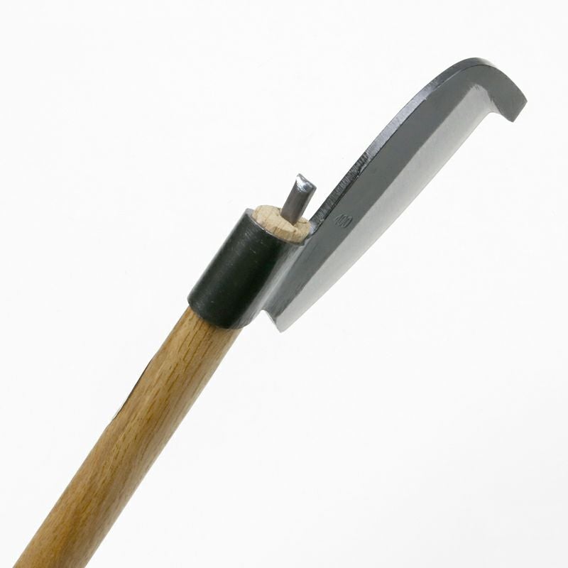 小野利 丸ヒツ鉈 400g 白紙鋼 ケース付き 峰