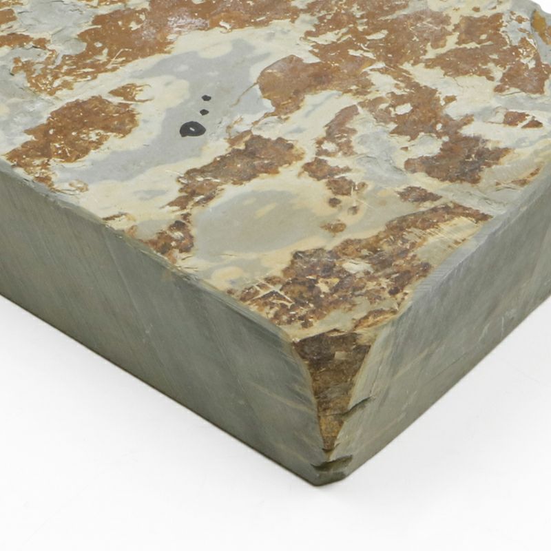 京都 天然砥石 奥殿 水浅黄2 角