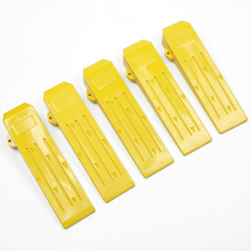 安全クサビ 強化プラスチック矢 大 70mm×270mm 5個セット 全体