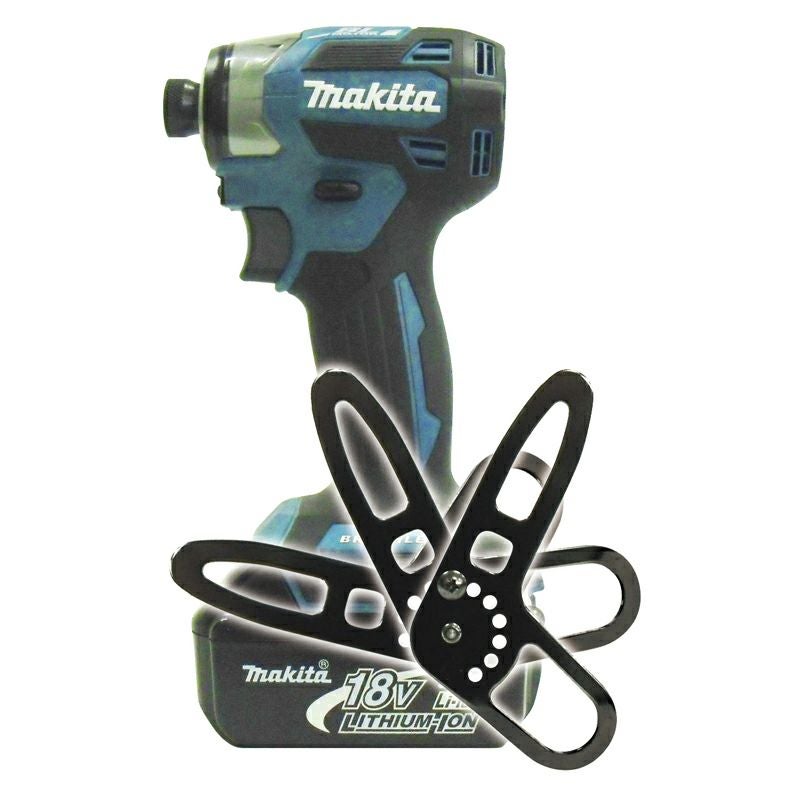 ラクダ マルチインパクトフックW マキタ 右手用 角度可変式 ブラックメッキ仕様 10セット