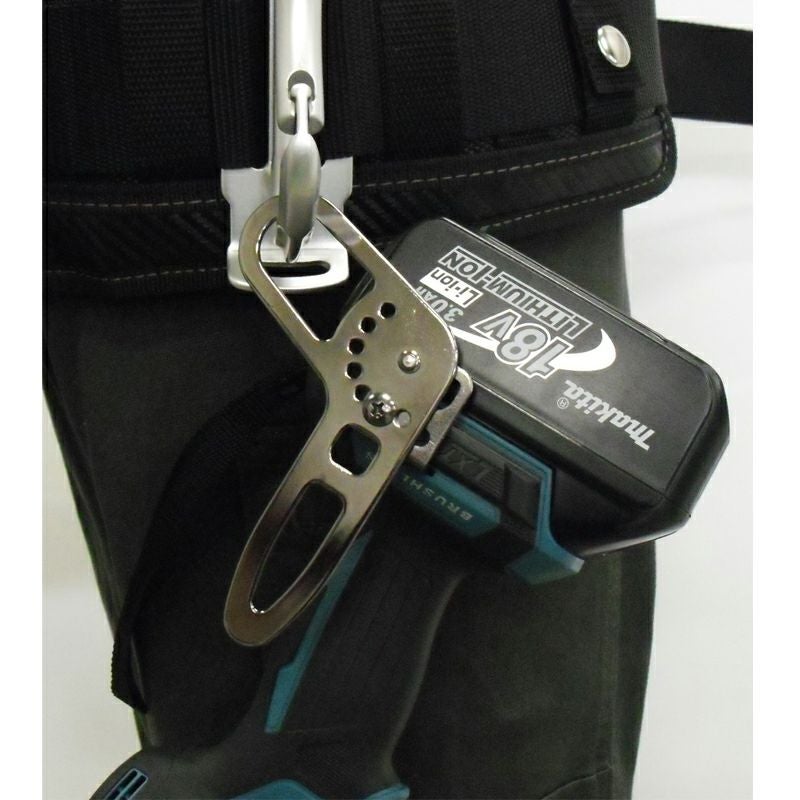 ラクダ マルチインパクトフックW マキタ 右手用 角度可変式 ブラックメッキ仕様