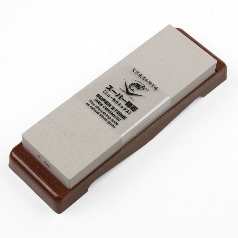 ナニワ スーパー砥石 荒砥石 #220 砥石台付き 厚み20mm IN-2202 全体