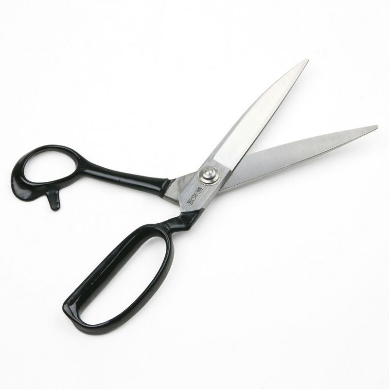 菊次郎 洋裁鋏 240mm 白紙鋼 左利き用(足左) 開き