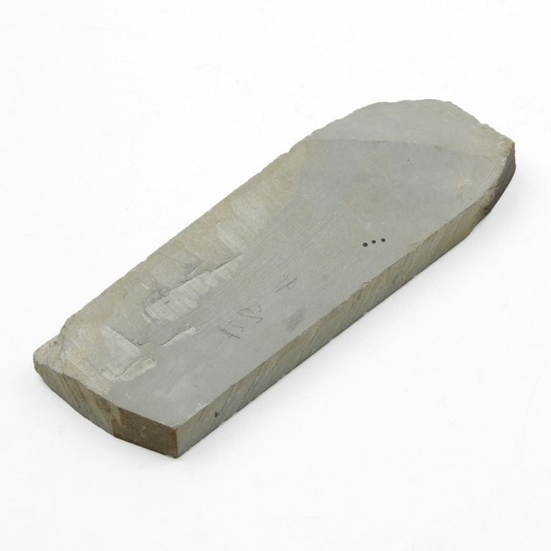 京都 天然砥石 菖蒲谷 浅黄1 仕上げ砥石 裏