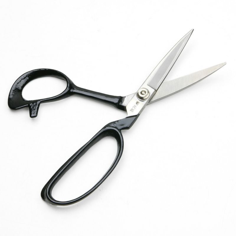 菊次郎 細工鋏 190mm 右曲り 白紙2号 開き