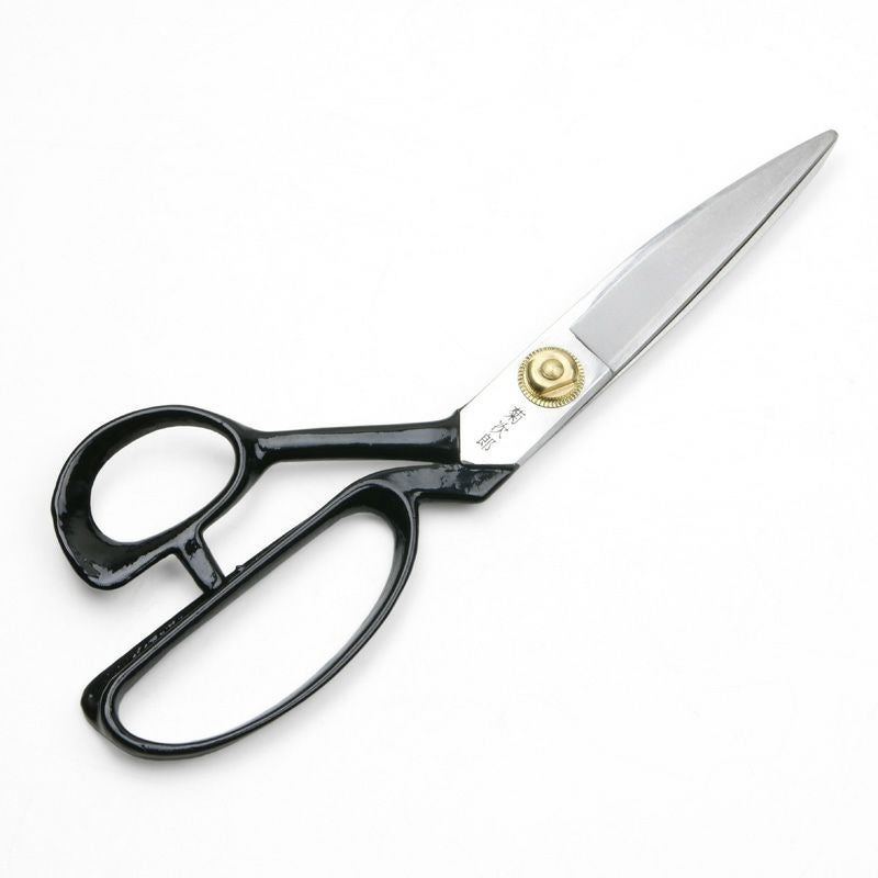 菊次郎 ゴム切鋏 220mm 直 鋼製 全体