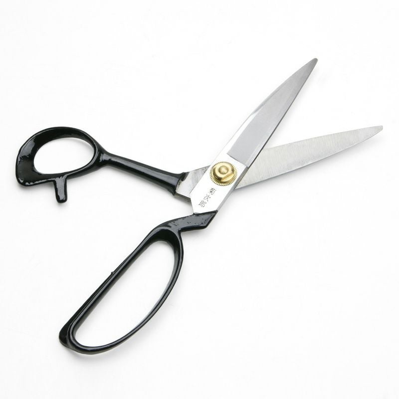 菊次郎 ゴム切鋏 220mm 直 鋼製 開き