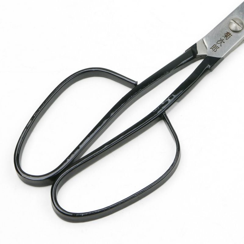 菊次郎 細工鋏 160mm 右曲り 白紙2号 ハンドル