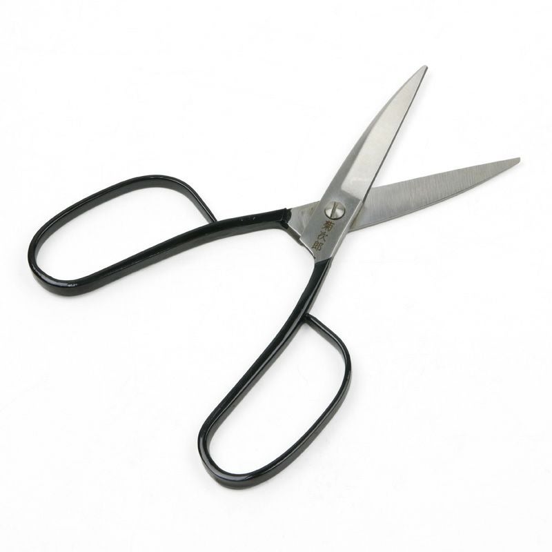 菊次郎 細工鋏 160mm 直 白紙2号 開き