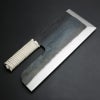 そば切り包丁 片刃 330mm 黒打ち仕上げ ロープ巻き 全体