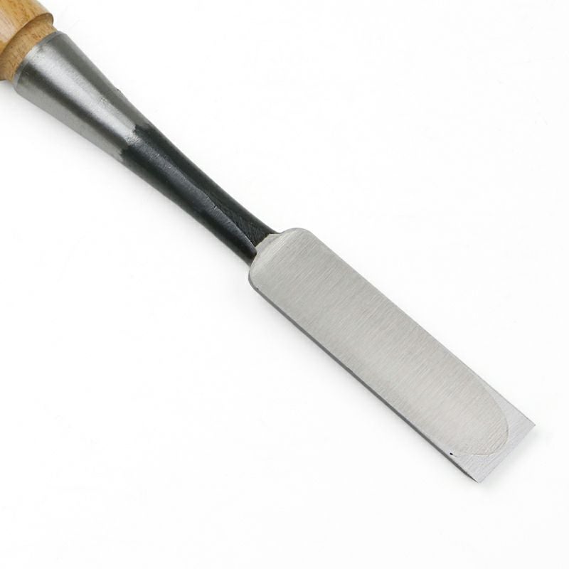 本職用 高級 中薄鑿 24mm 白紙鋼 ほんまもんオリジナル 拡大裏