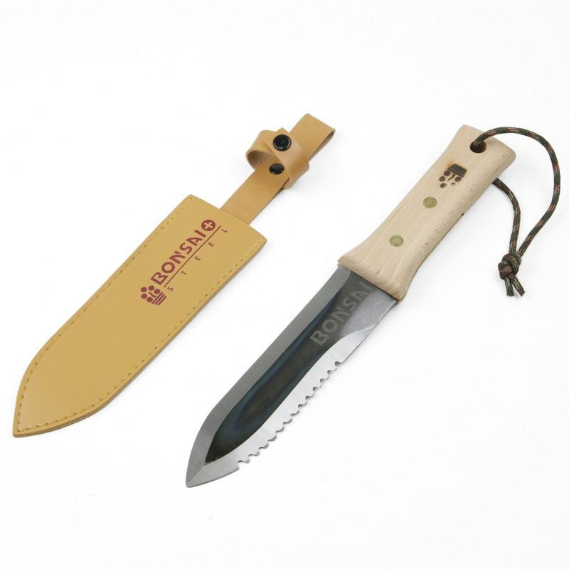 BONSAI+ 手打鍛造 山菜堀り 全鋼製 全体