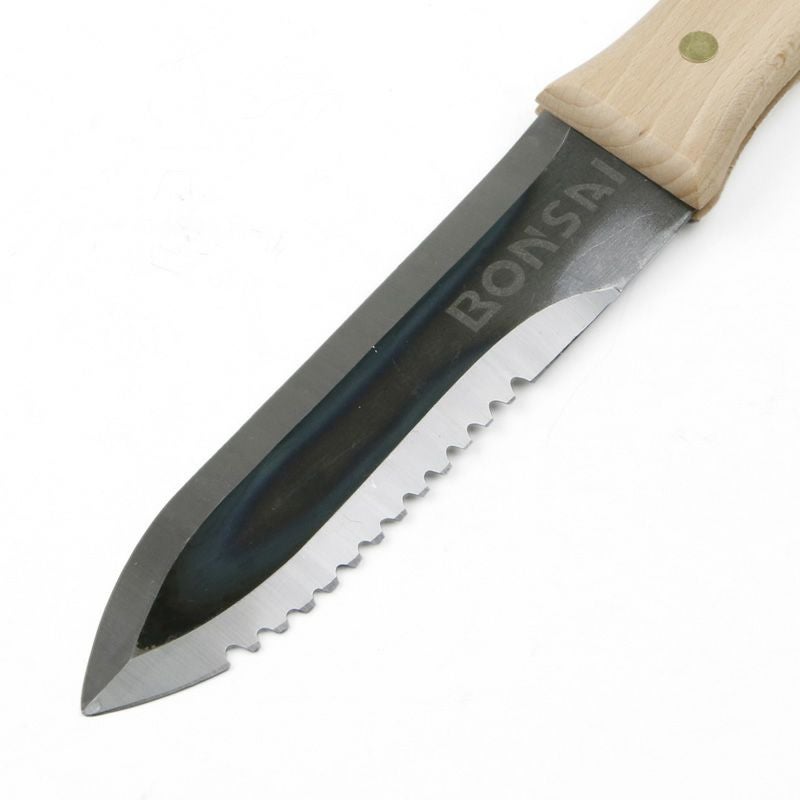 BONSAI+ 手打鍛造 山菜堀り 全鋼製 刃先