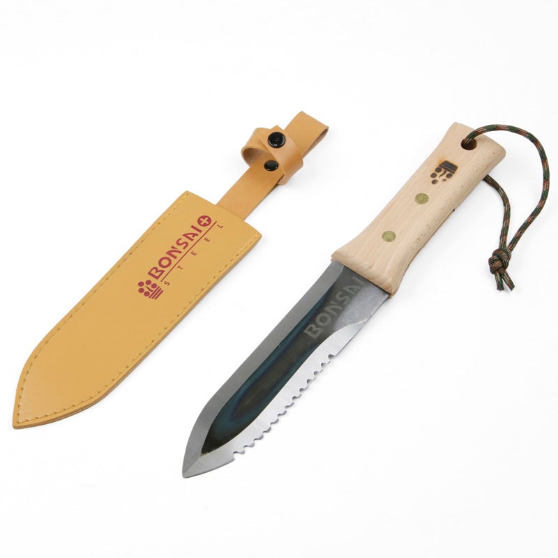 BONSAI+ 手打鍛造 山菜堀り 全鋼製 規格外品 全体