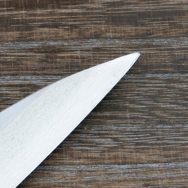 柳刃包丁 片刃 240mm 銀三ステンレス 桜柄 一般家庭用 規格外品 拡大