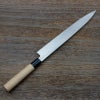 柳刃包丁 片刃 270mm 銀三ステンレス 桜柄 一般家庭用 規格外品 裏