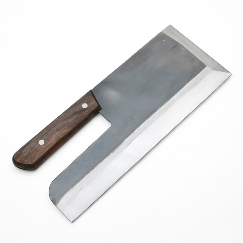 そば切り包丁 片刃 330mm 全鋼 麺切り包丁 規格外品 全体