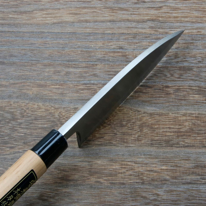 出刃包丁 片刃 150mm 銀三ステンレス 桜柄 一般家庭用 規格外品 峰