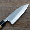 出刃包丁 片刃 150mm 銀三ステンレス 桜柄 一般家庭用 規格外品 刃